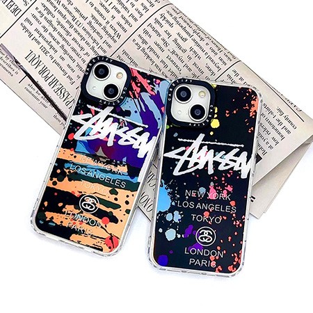 大人気 stussy アイホン14プロmax 携帯ケース 