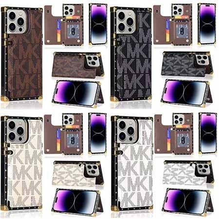 ハイブランド マイケルコース mk アイフォン15plus スマホケース 