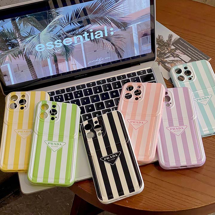 アイフォン14 ケース prada風 